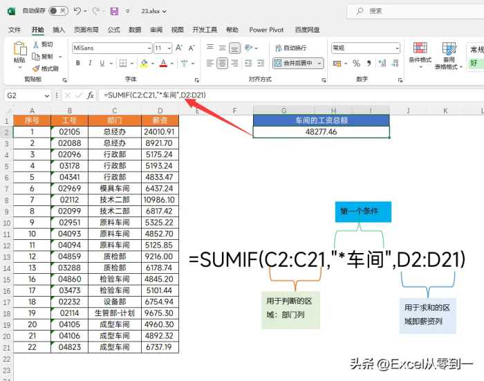 Excel根据关键字查找数据，我不会，同事用2个*号轻松搞定