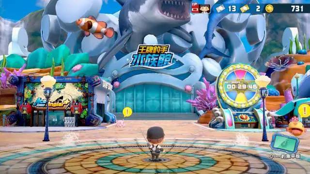 Switch多人本地游戏之王牌钓手欢钓水族馆