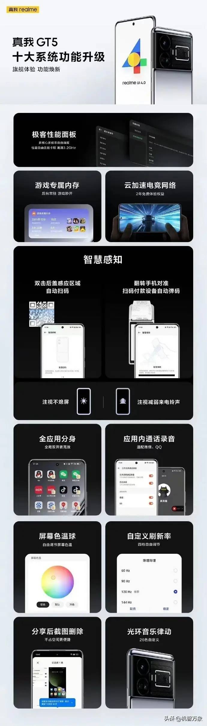 realme UI 5.0尝鲜版来了，基于安卓14 你手中的真我GT5准备好了吗